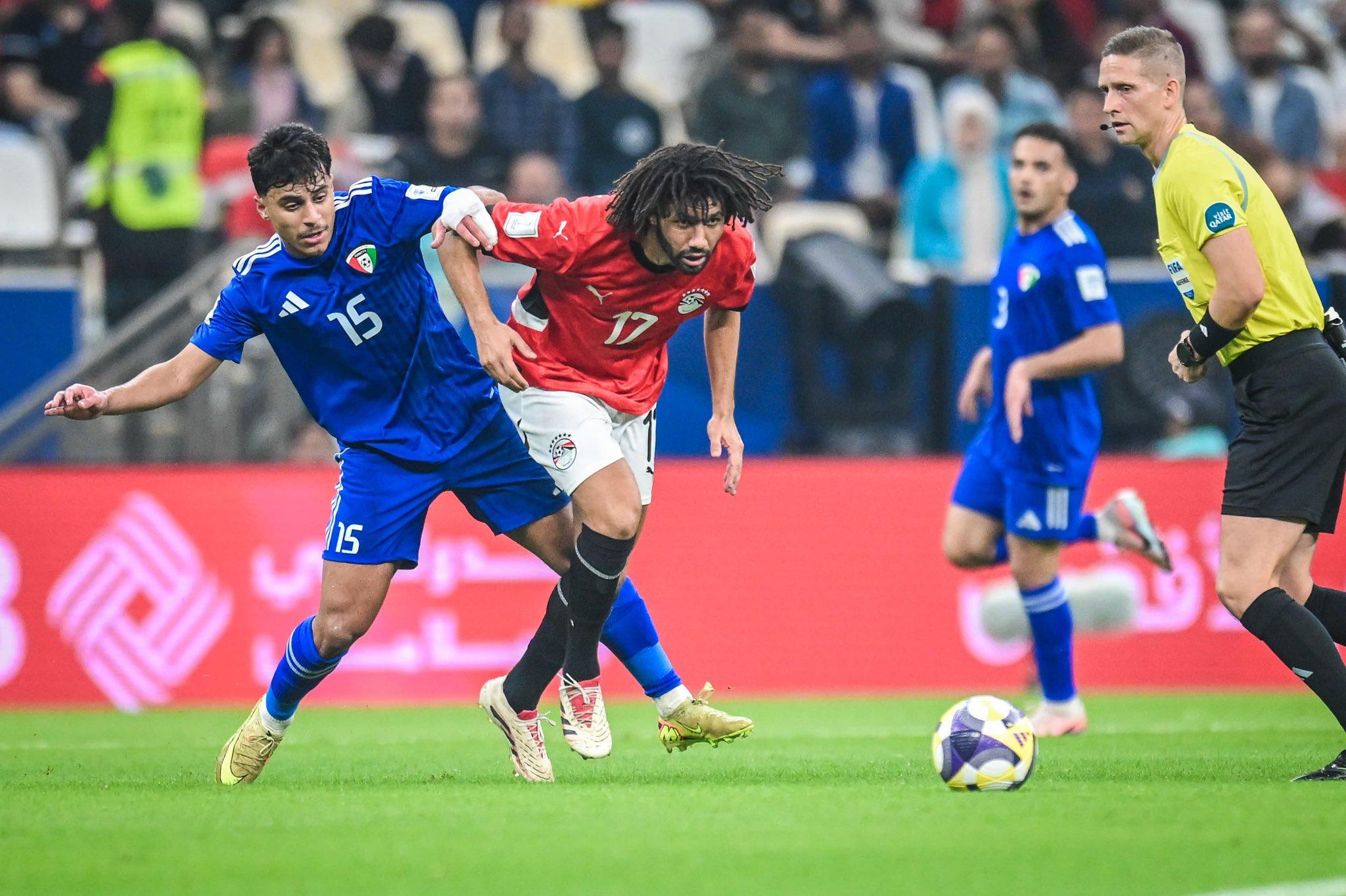 مصر تخطف تعادلا صعبا من فريق الكويت في الدوحة