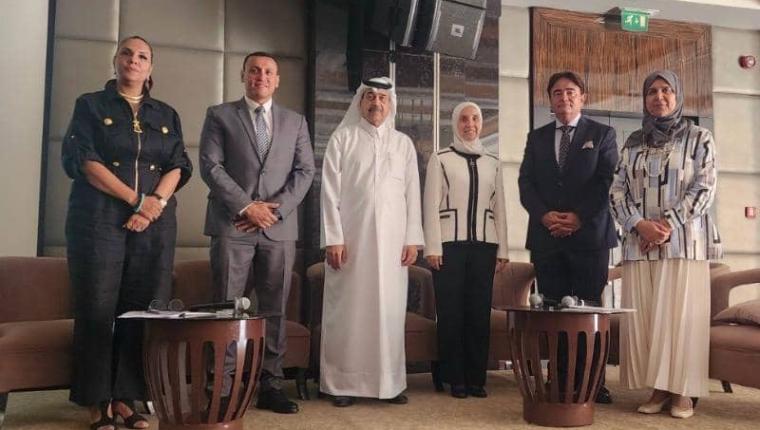 الاتحاد العربي للعمل التطوعي برئاسة الدكتور يوسف بن علي الكاظم يشارك في فعاليات الحدث الدولي العربي رفيع المستوى بالقاهرة