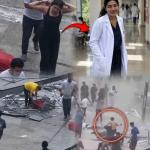 طالبة  طب مصرية   شجاعةتساهم في علاج المصابين   لحظة حادث انفجار مول ارابيلا