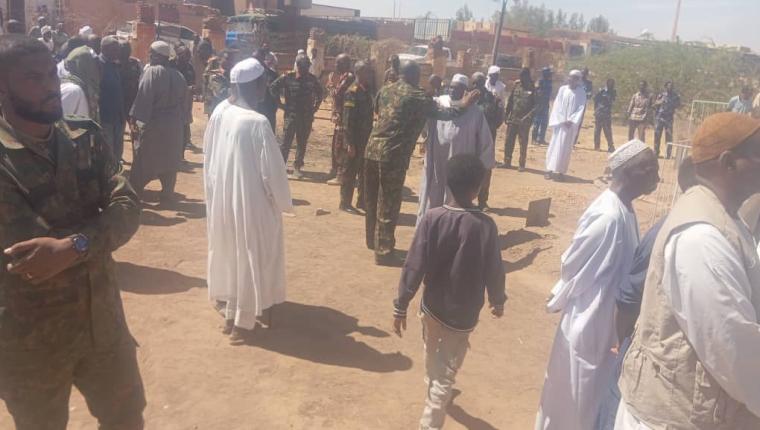 في موكب العزة… الجريف شرق تزف شهيدها العقيد ركن حمدي شرف الدين إلى الخلود