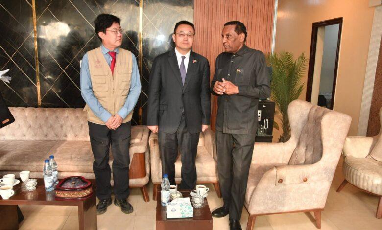 القائم بالأعمال الصيني في الشمالية..