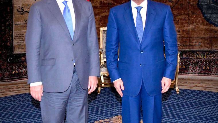 الرئيس عبد الفتاح السيسي يستقبل السيد برهم صالح المفوض السامي للأمم المتحدة لشؤون اللاجئين