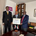 سفير السودان في اليابان يستقبل الدكتور ياسين محمد إبراهيم إدريس أحد أبرز الكوادر السودانية المقيمة باليابان