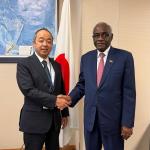 سفير السودان بطوكيو يلتقي مساعد وزير الخارجية الياباني للتعاون الدولي