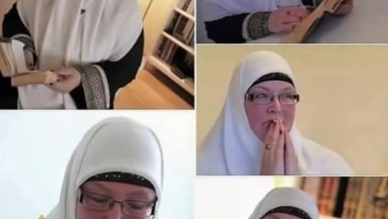 ليلى بيرسون  السويدية النصرانية سابقاً