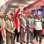 بعثة منتخب السودان الوطني الأول تصل مطار حمد الدولي بالدوحة لملاقاة لبنان الأربعاء