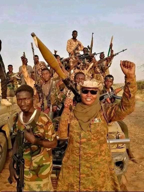 استشهاد المراسلة الحربية السودانية آسيا قبله في معارك الفاشر اليوم