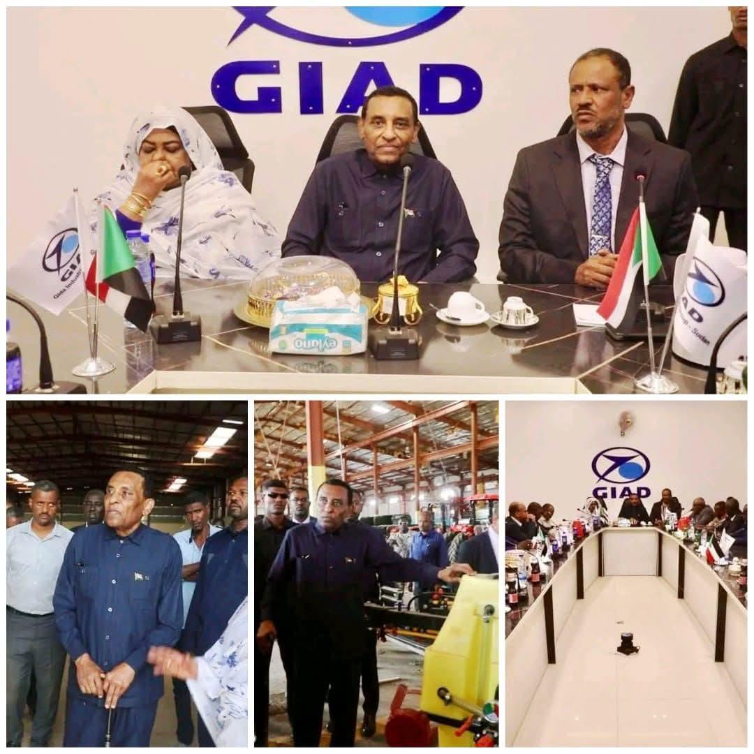 رئيس الوزراء يزور  مدينة جياد الصناعية ويشيد بالطفرة النوعية التي شهدتها في المجالات الصناعية  الخرطوم- متابعات