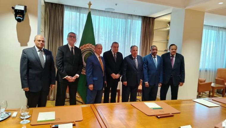 اللجنة العليا لمبادرة «إسناد» تلتقي الأمين العام لجامعة الدول العربية وتطرح تنظيم مؤتمر للتعافي المبكر في السودان