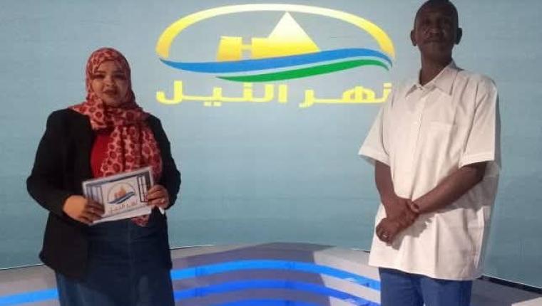 قناة نهر النيل الفضائية ...      فخامة المنطوق وبراعة الناطق
