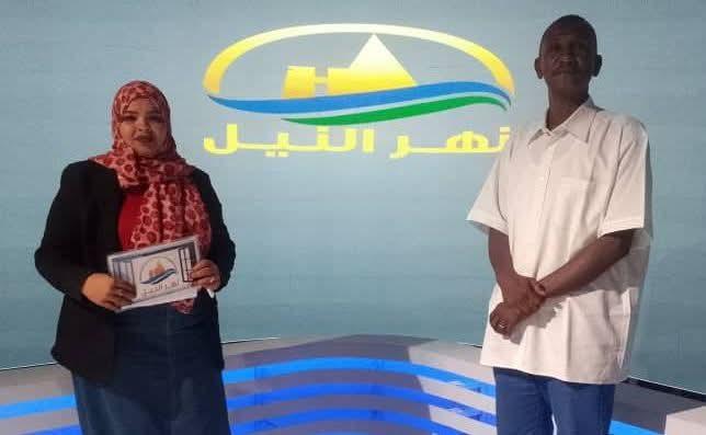 قناة نهر النيل الفضائية ...      فخامة المنطوق وبراعة الناطق