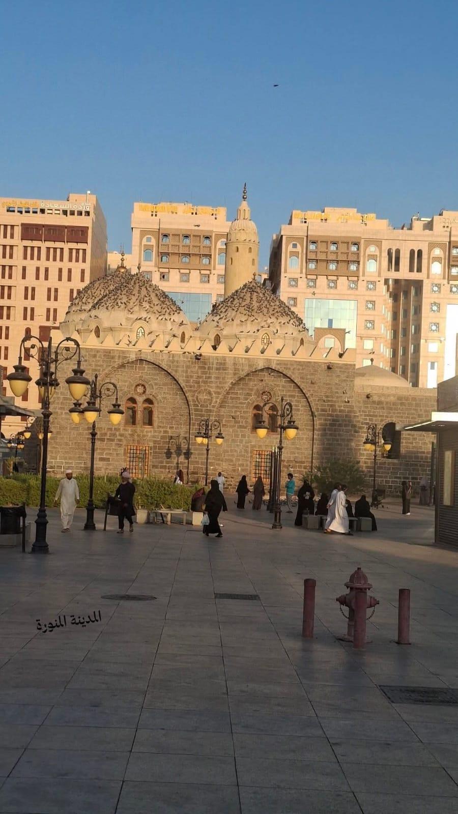 مسجدالغمامه من المواضع التى نالت بركه النبى عليه الصلاه والسلام