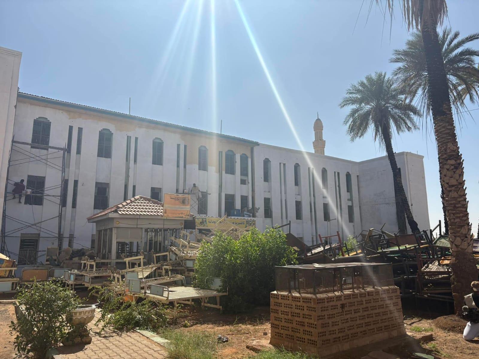 وفد سابا في زيارة ميدانية لمستشفى محمد الأمين حامد للأطفال