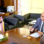 وزير الطاقة والنفط يرحب برغبة مجموعة «طويق» السعودية في الاستثمار بالسودان
