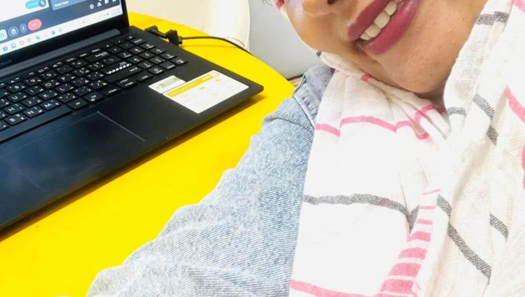 سارة فضل كيف عملت من منزل والدتي في الكلاكلة مع منظمة مقرها لندن